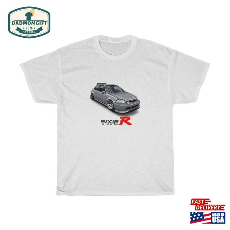 Honda Civic 6 Vtec Type R Boost T-Shirt Tee Car Guy Gift Classic