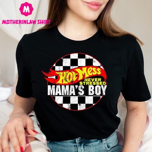 Hot Mess Mama Shirt, Boy Mama Shirt, Women Shirt, Retro Mom Shirt, Funny T shirt, Vintage Mother’s Day Shirt, Funny Mom Shirt, Gift For Her