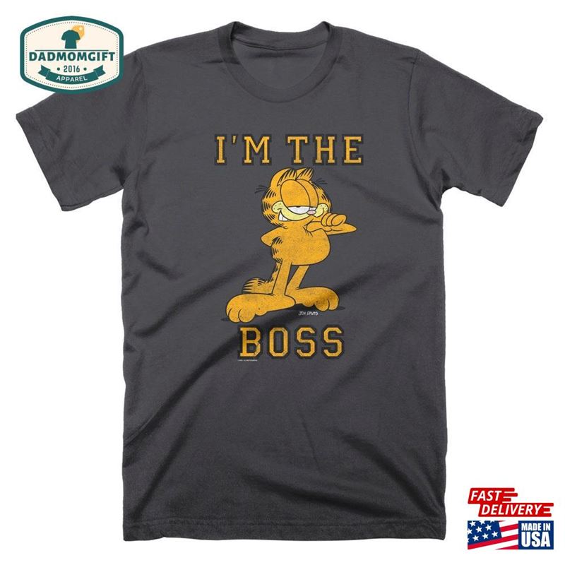 I Am The Boss Funny Men T-Shirt Gift For Fathers Day Size S Unisex Hoodie