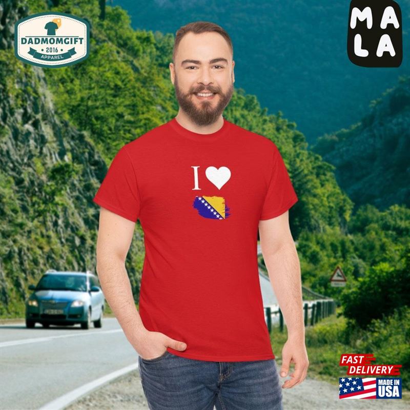 I Love Bosnia T-Shirt Unisex