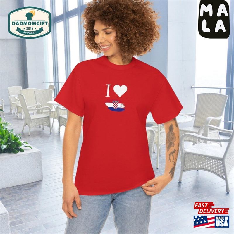 I Love Croatia T-Shirt Unisex