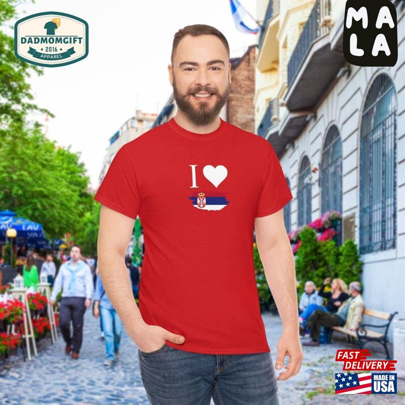 I Love Serbia T-Shirt Hoodie