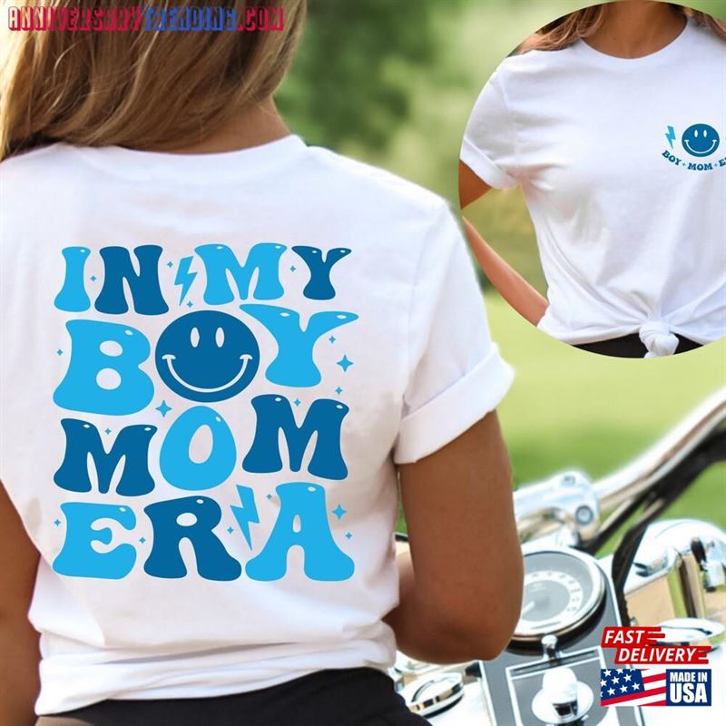 In My Boy Mom Era Shirt T-Shirt Club Hoodie Sweatshirt – Bipubunny Store