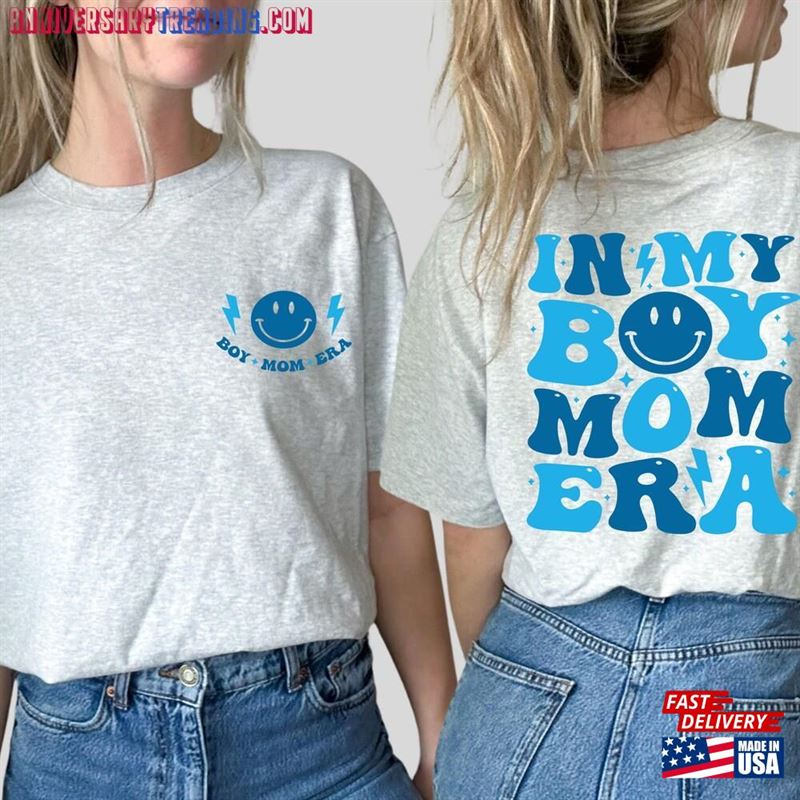 In My Boy Mom Era Shirt T-Shirt Club Hoodie Sweatshirt – Bipubunny Store