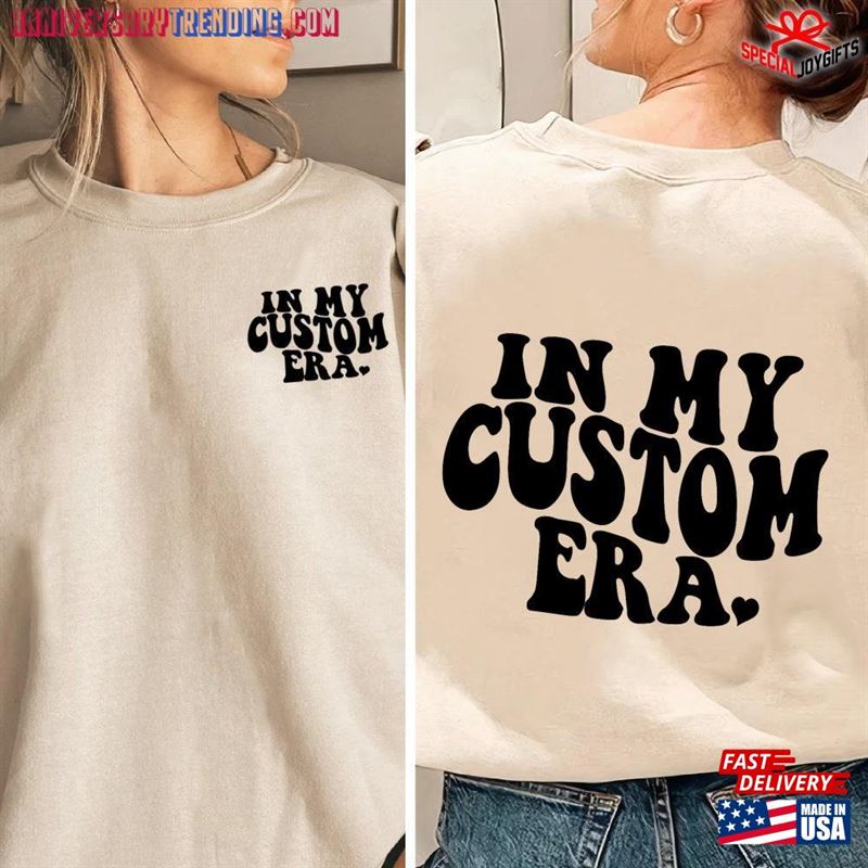 In My Custom Era Shirt Personalized Mom Sweatshirt Classic Hoodie – Bipubunny Store