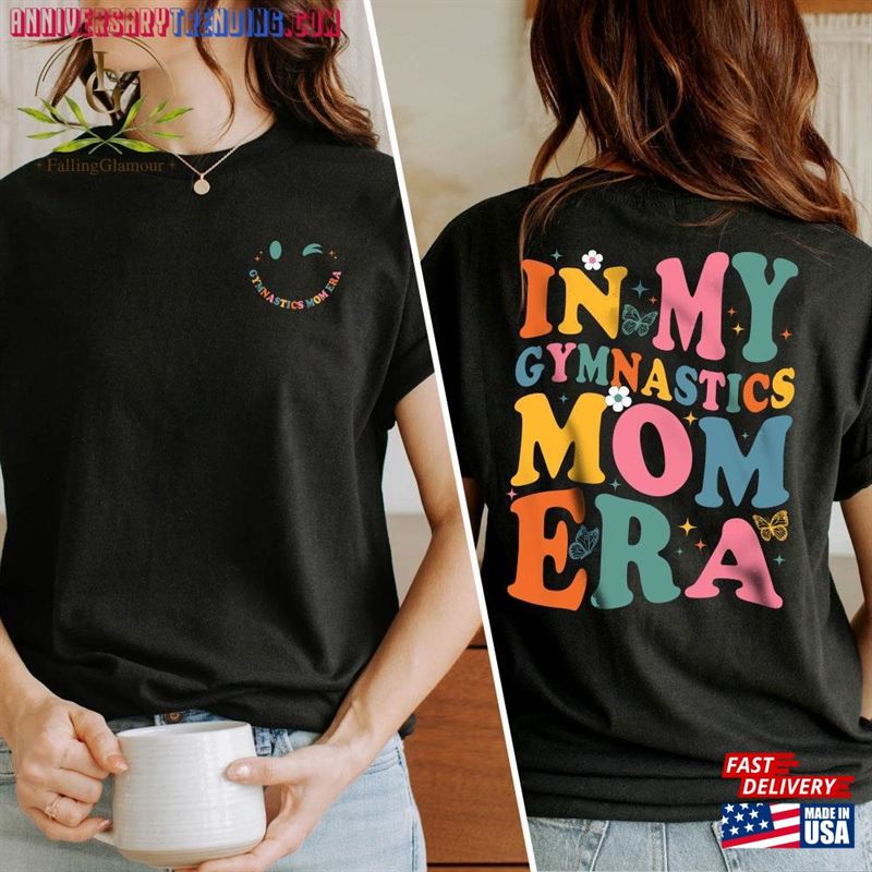 In My Gymnastics Mom Era Shirt Sweatshirt Crewneck Unisex T-Shirt -Bipubunny Store