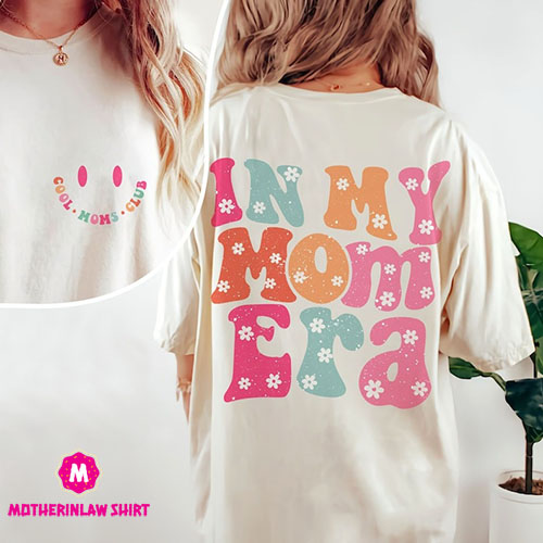 In my Mom Era Shirt, Cool Moms Club Shirt, Comfort Colors Mama, Mom Era Shirt, Eras Shirt, Retro Concert Tee, Funny Mom Gift, Mother’s Day