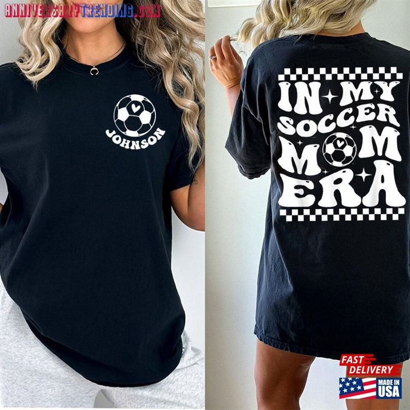 In My Soccer Mom Era Shirt Retro Unisex Classic -Bipubunny Store