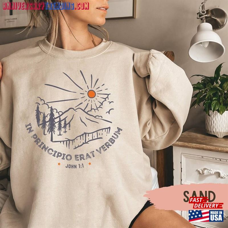 John 1 Cc Cycle 3 Sweater Classical Conversations Sweatshirt Unisex -Bipubunny Store