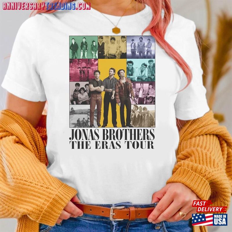 Jonas Brothers T-Shirt The Eras Tour Shirt Brother Merch Classic Unisex -Bipubunny Store