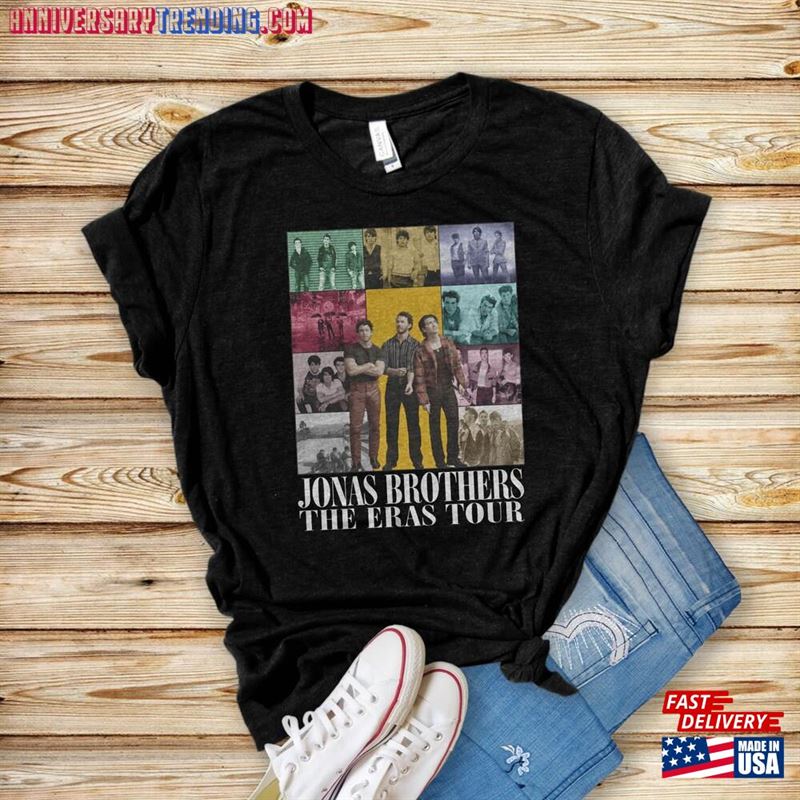 Jonas Brothers T-Shirt The Eras Tour Shirt Brother Merch Classic Unisex -Bipubunny Store