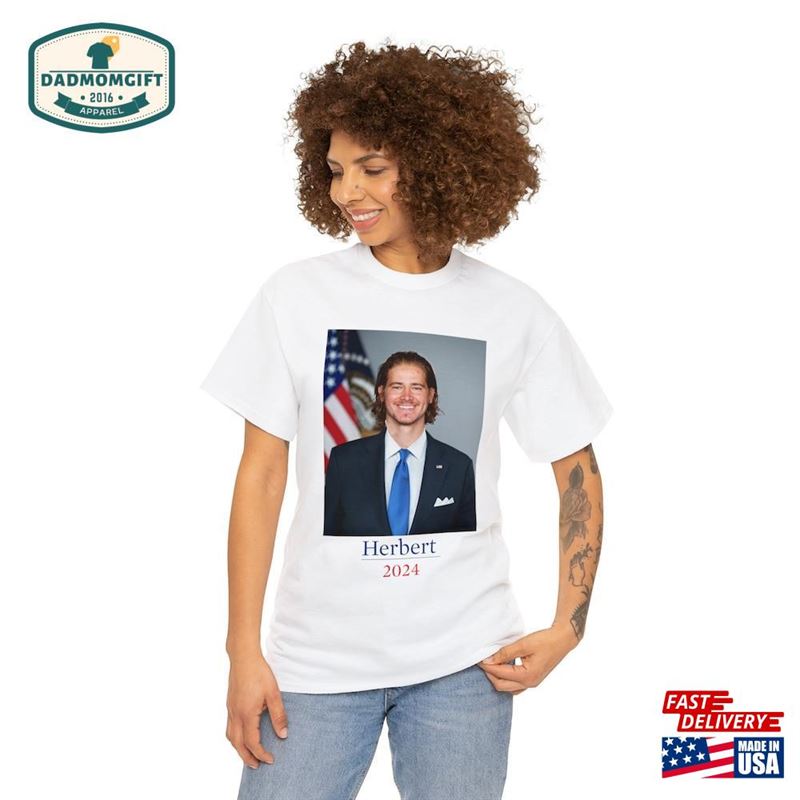 Justin Herbert Los Angeles Chargers La For President 2024 Funny Shirt Unisex Sweatshirt