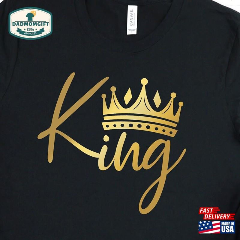 King Shirt With Crown Unisex Sweatshirt