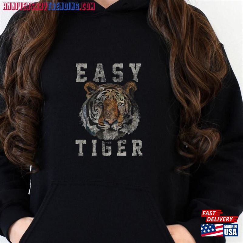 Ladies Easy Tiger Shirt Sweatshirt T-Shirt – Bipubunny Store