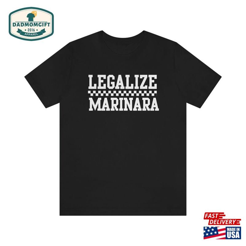 Legalize Marinara Shirt Funny Italian Chef Mens Sweatshirt Unisex