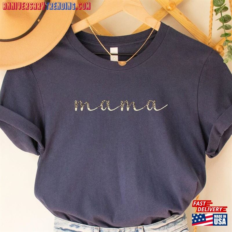 Leopard Mama Shirts Cool Cute Mom T-Shirt Unisex – Bipubunny Store