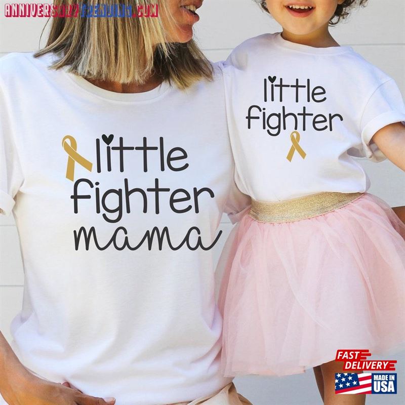 Little Fighter Mama Shirt Mommy And Me T-Shirt Classic – Bipubunny Store