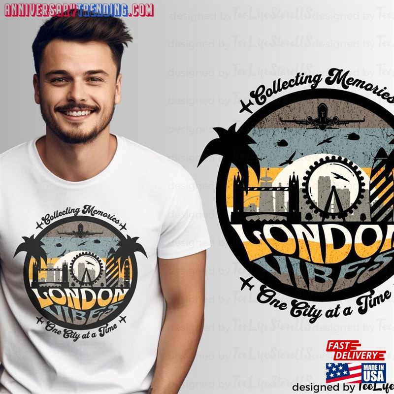 London Shirt Traveler Gift Gifts For Her T-Shirt Classic – Bipubunny Store