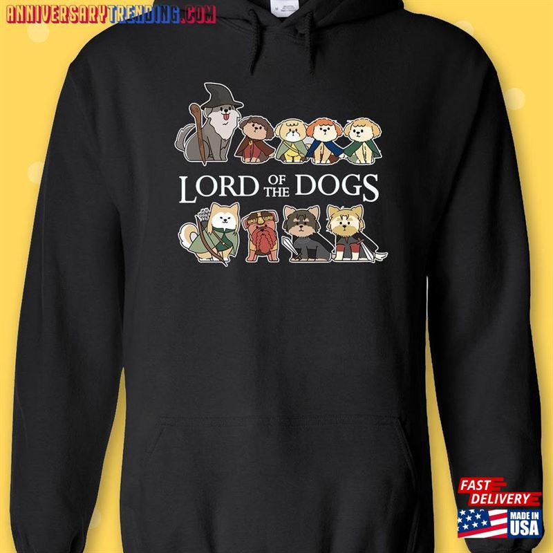 Lord Of The Dogs Funny Hoodie Sweatshirt Classic T-Shirt – Bipubunny Store