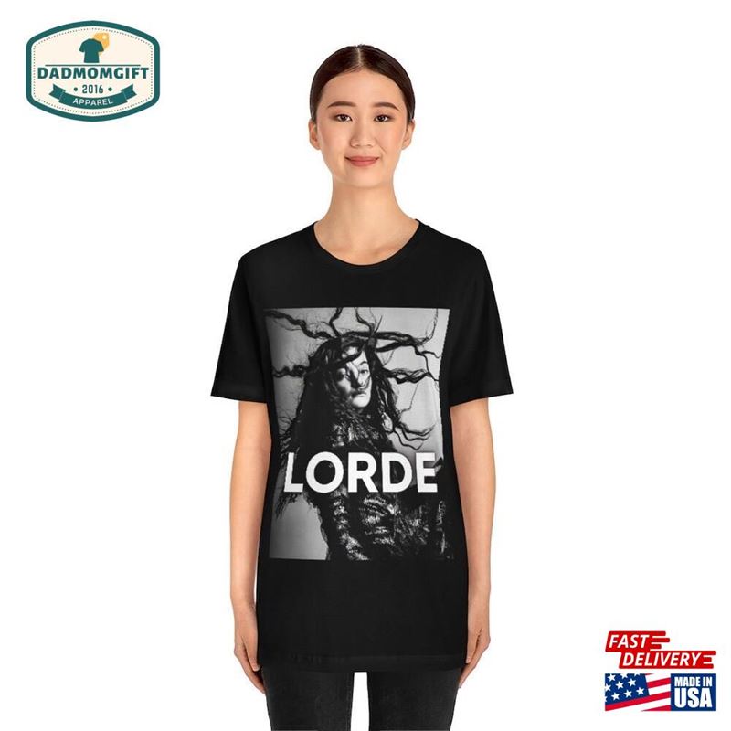 Lorde Aesthetic Premium Unisex Crew Neck T-Shirt Music Shirt Gift Hoodie