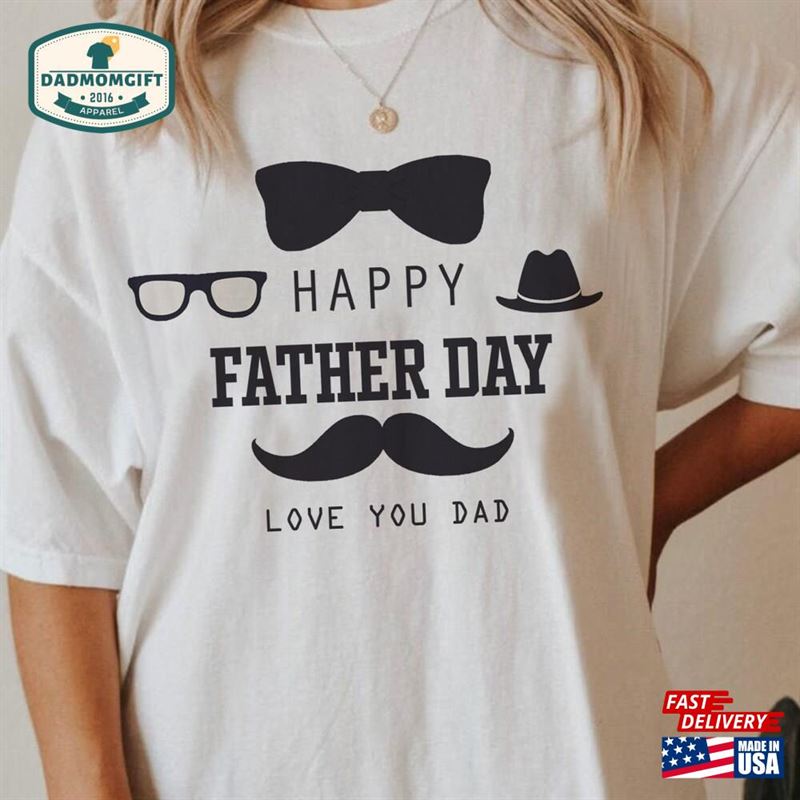 Love You Dad Father’s Day Together Matching Design Apparel With Fistbump Daddy Classic T-Shirt