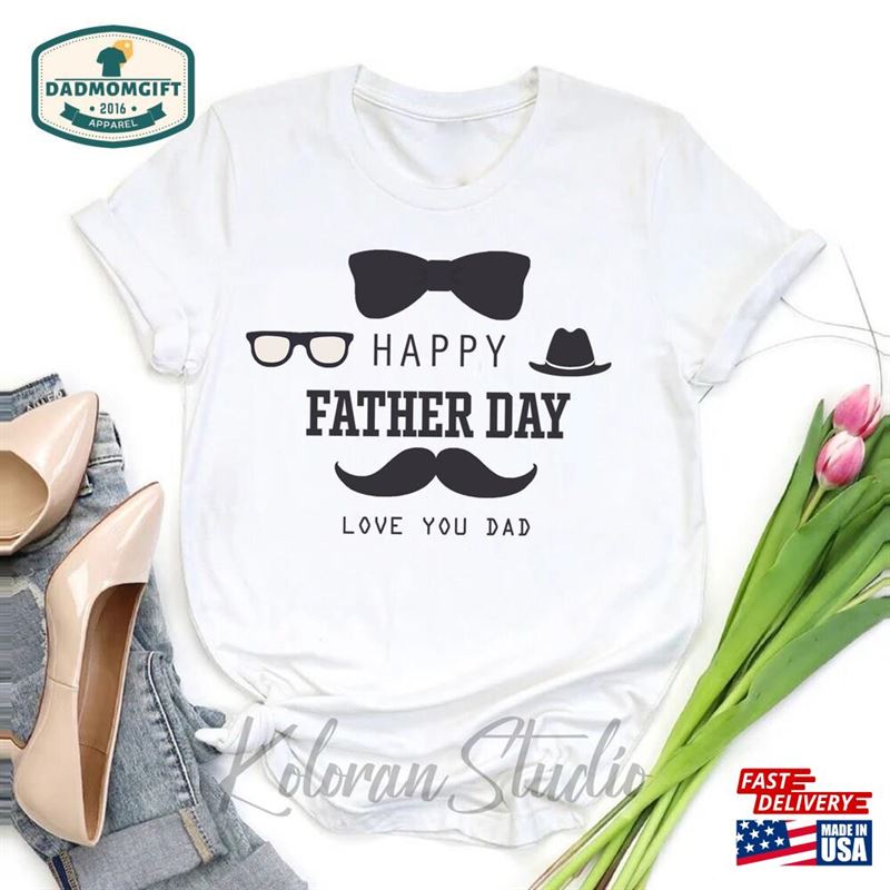 Love You Dad Father’s Day Together Matching Design Apparel With Fistbump Daddy Classic T-Shirt