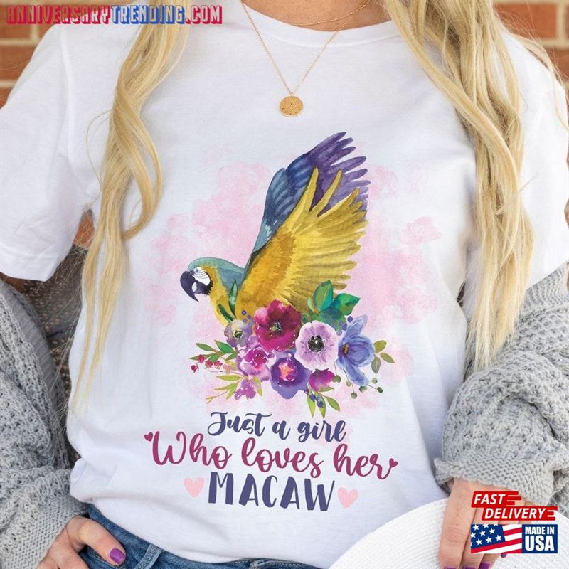 Macaw Parrot Mom T-Shirt Love Mama Ara Ararauna Shirt Sweatshirt Hoodie – Bipubunny Store