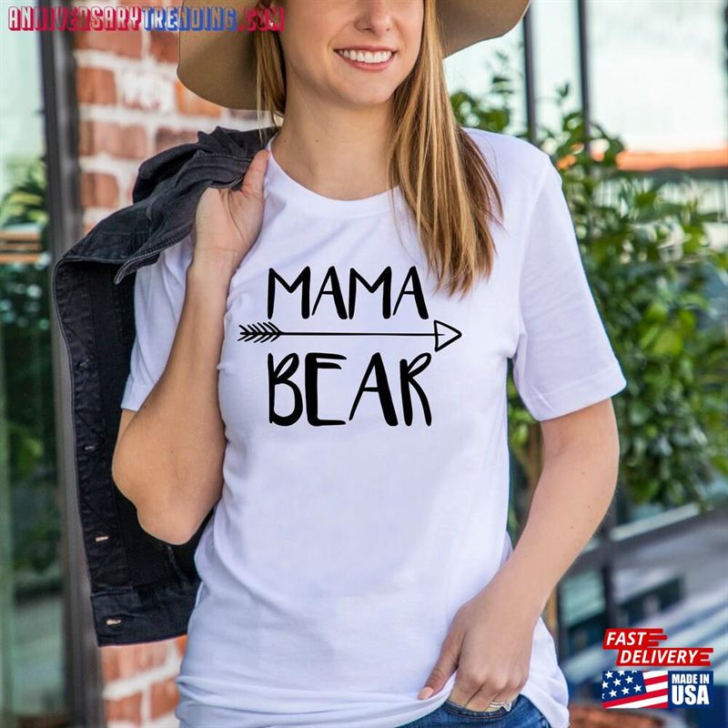 Mama Bear Shirt Classic Hoodie -Bipubunny Store