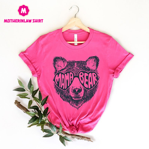 Mama Bear Shirt, Mothers Day Gift, Mama Bear Gift,Gift For Mom,Baby Shower Gifts, Animal Naturel Lover Shirt, Cute Mama Bear Shirt, Mom Life