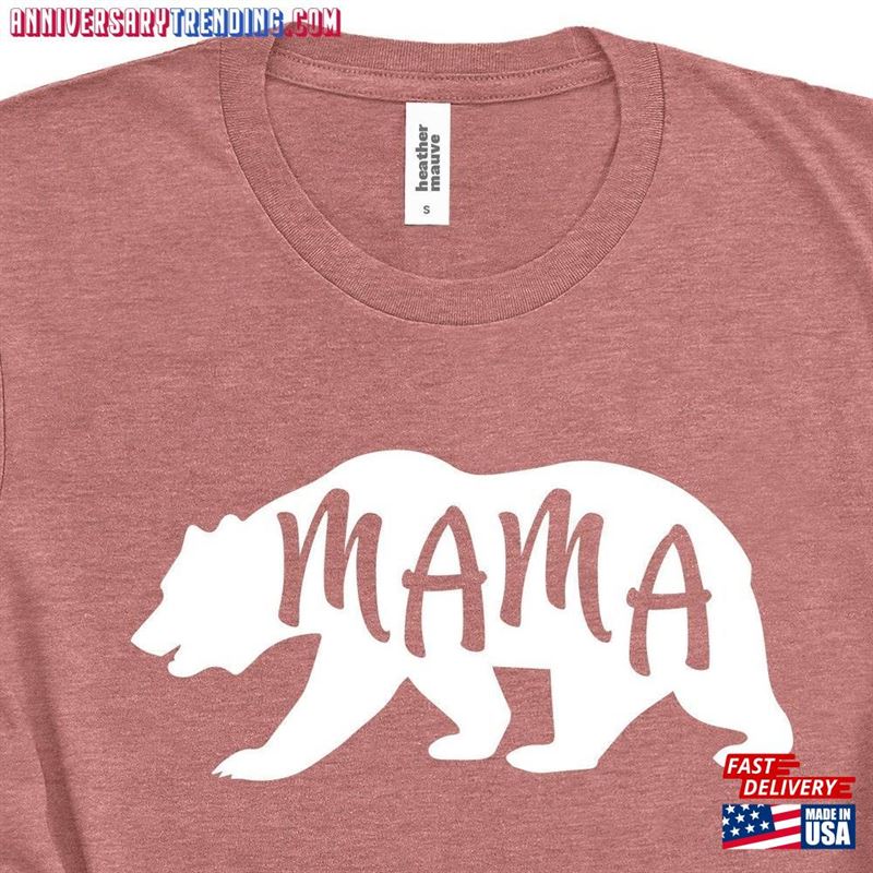 Mama Bear Shirt Mother’s Day Gift T-Shirt Sweatshirt -Bipubunny Store