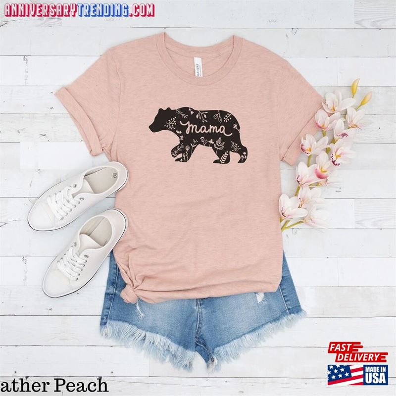 Mama Bear Shirt Mothers Day Gift Unisex Hoodie – Bipubunny Store