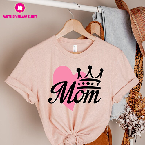 Mama Crown Shirt, Funny Mom Shirt, Mama Shirts, Mothers Day Shirt, Retro Mama Shirt, Mothers Day Gift, Best Mom, Retro Mom Shirt, Trendy