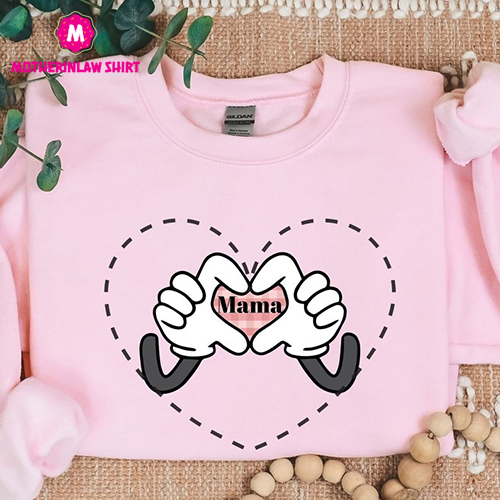 Mama Heart Sweatshirt, Caring Mothers Day shirt, Mothers Day Shirt, Gift for her, Gift for Mom, Mothers Day Gift, Birthday Gift for Mom