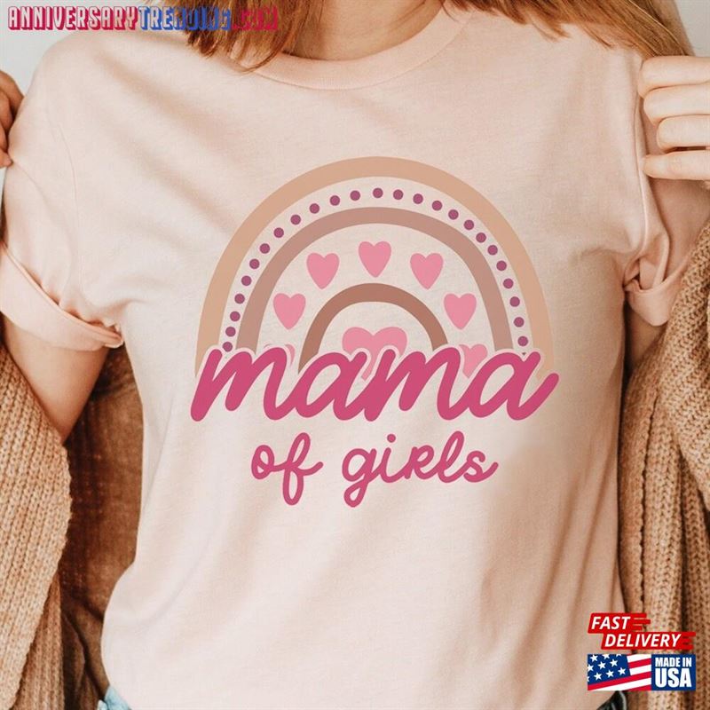 Mama Of Girls Shirt Girl Mom Sweatshirt Classic – Bipubunny Store