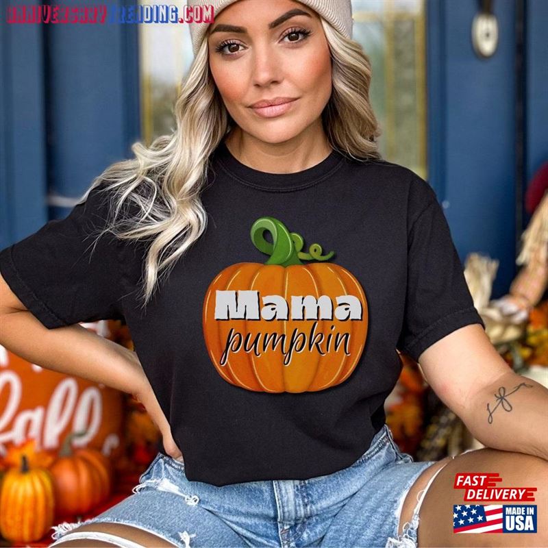 Mama Pumpkin Patch T-Shirt Unisex Sweatshirt – Bipubunny Store