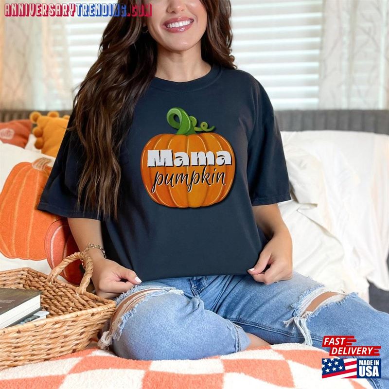 Mama Pumpkin Patch T-Shirt Unisex Sweatshirt – Bipubunny Store