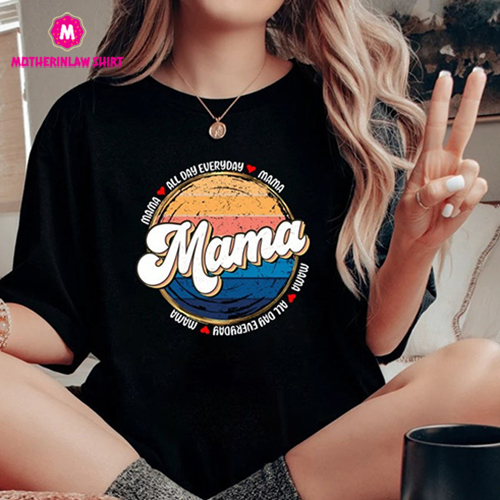 Mama Retro 70s Vintage Shirt, Retro Mama Vintage Shirt, Boho Floral Retro Flowers Shirt, Retro Mama T-shirt, Mama 70s Shirt, Mama Retro Tee