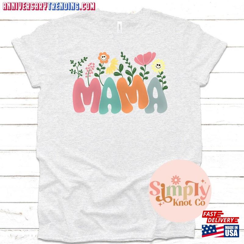 Mama Shirt For Mom Mothers Day T-Shirt Women Gift Classic Sweatshirt – Bipubunny Store