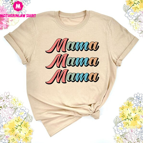 Mama Shirt Gif,t For Mother’s Day, And Mom Birthday Mom Life, ?s The Best Life Shirt, Best Mom or Cool, Mom Gift ?deas Shirt