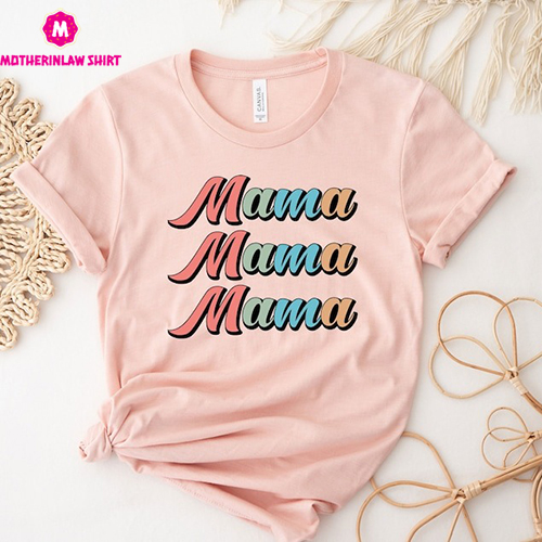 Mama Shirt Gif,t For Mother’s Day, And Mom Birthday Mom Life, ?s The Best Life Shirt, Best Mom or Cool, Mom Gift ?deas Shirt