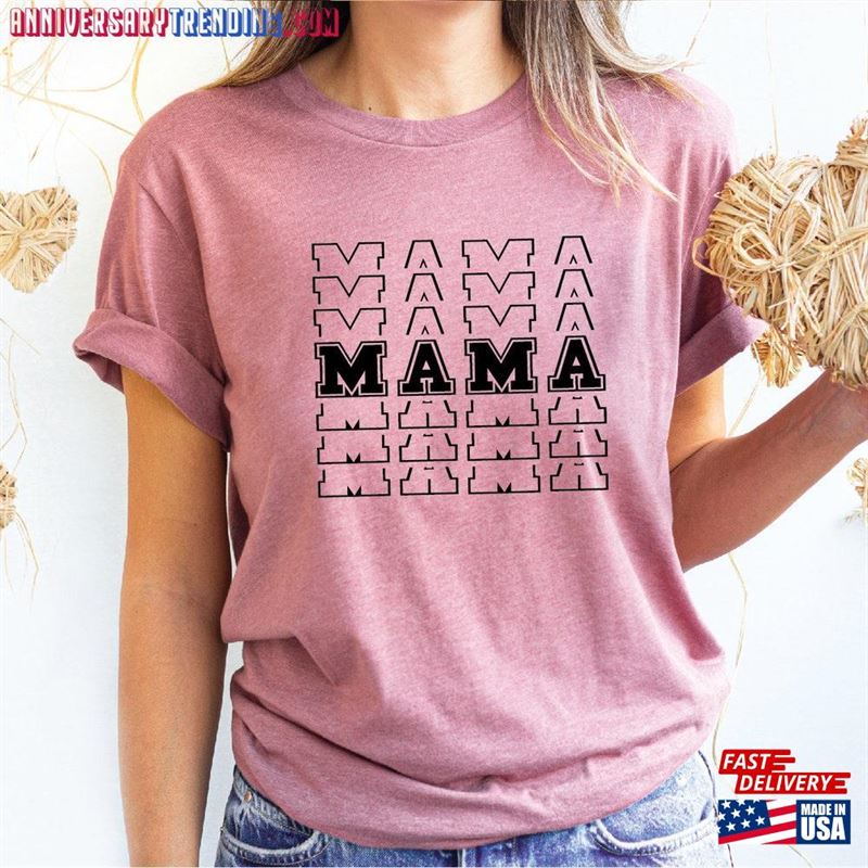 Mama Shirt Mother’s Day T-Shirt Hoodie – Bipubunny Store