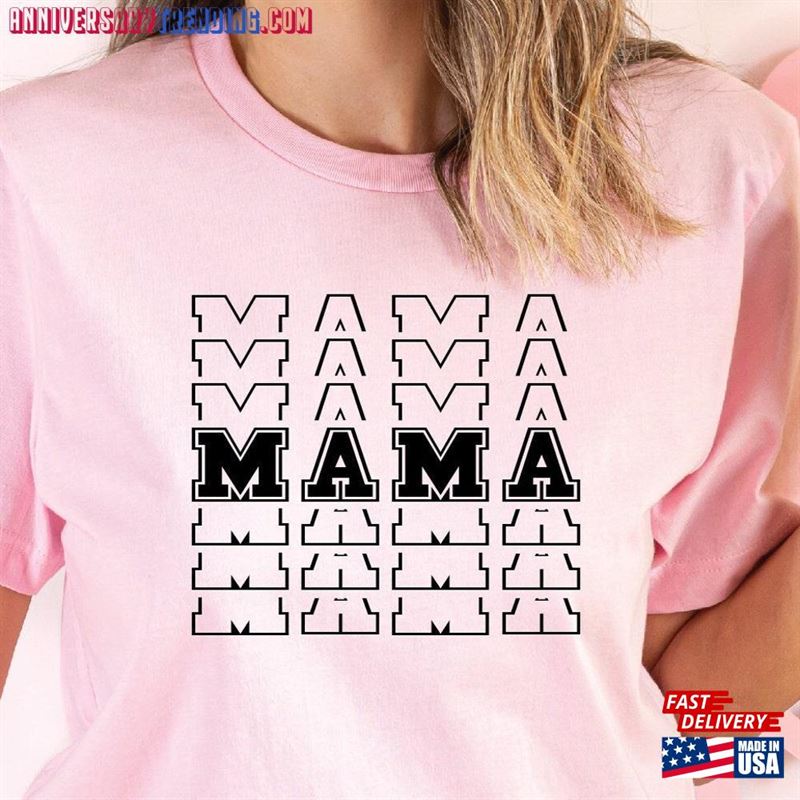 Mama Shirt Mother’s Day T-Shirt Hoodie – Bipubunny Store