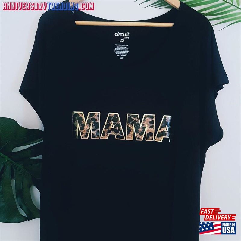 Mama Shirt Mum Personalised Gift Classic T-Shirt – Bipubunny Store