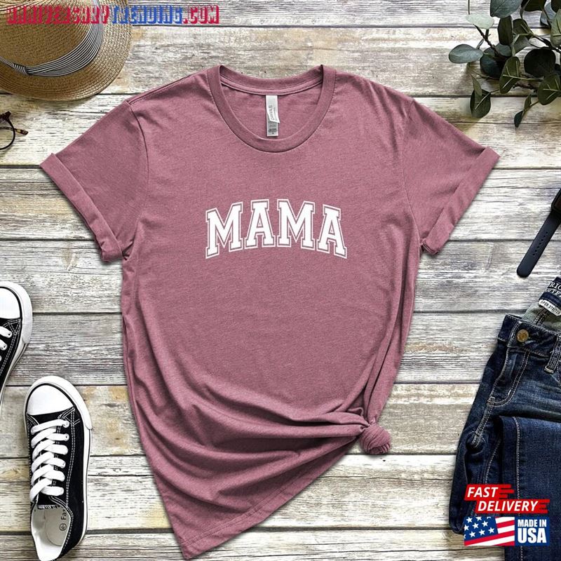 Mama Shirt T-Shirt For Women Mother Classic Sweatshirt – Bipubunny Store