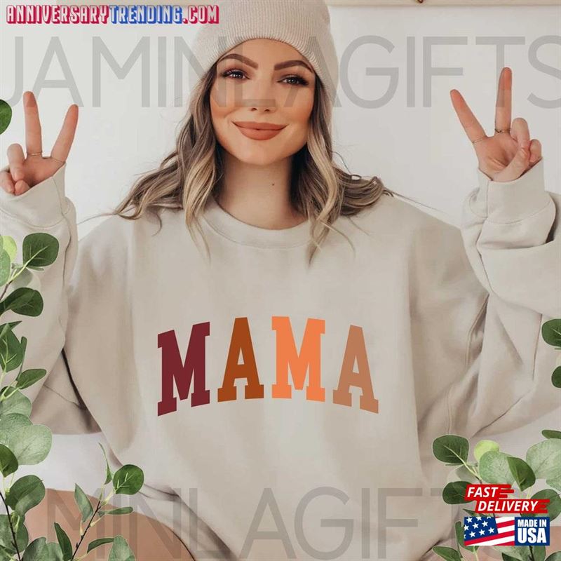 Mama Sweatshirt Mother’s Day Gift Hoodie -Bipubunny Store