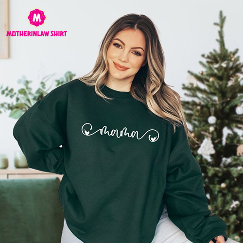 Mama sweatshirt, Mother’s Day Sweatshirt, Gifts for Mom, Mom Sweatshirt, Mama Gift Sweater, Retro Mom Sweatshirt, Personalized Mama Shirt