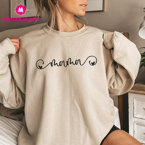 Mama sweatshirt, Mother’s Day Sweatshirt, Gifts for Mom, Mom Sweatshirt, Mama Gift Sweater, Retro Mom Sweatshirt, Personalized Mama Shirt