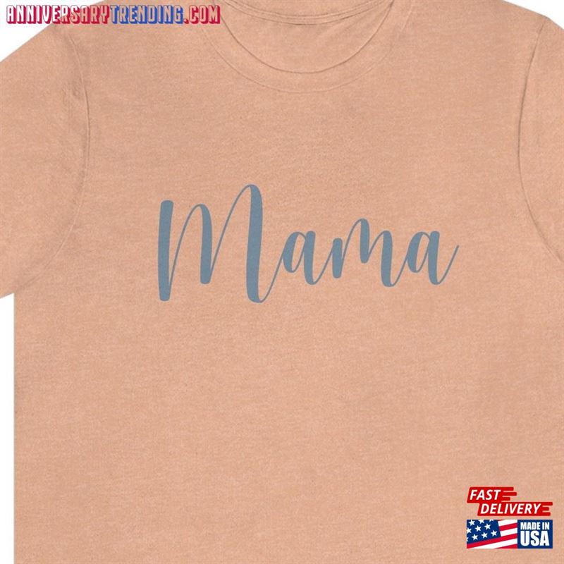 Mama T-Shirt Mom Life Shirt Classic – Bipubunny Store