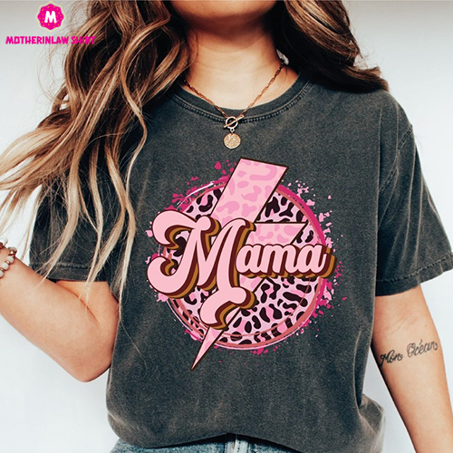 MAMA T-shirt, Mother’s Day Shirt, Oversized Tee, Retro Mom T-Shirt, Cute Mom Shirt, Mom Life Shirt, Mother’s Day Gift, Comfort Colors Shirt