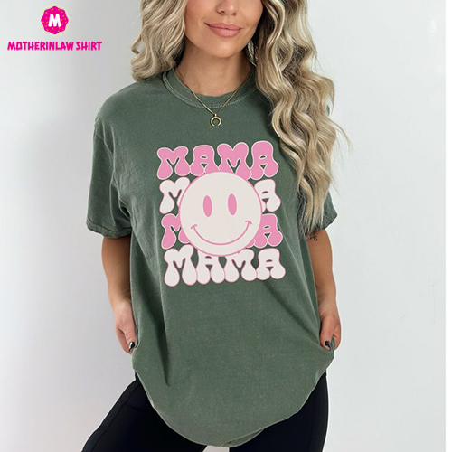 Mama t-shirt, retro mom shirt, mother’s day gift, mother’s day shirt, gift for her, comfort colors shirt, cute mom shirt, comfy oversized